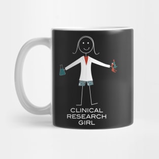 Funny Womens Clinical Research Girl Mug